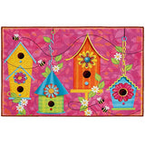 Olivia's Home - 22" x 32" Accent Rug - Birdhouse Village
