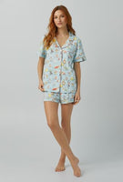 BedHead - Short Sleeve Shorty PJ Set - Barnyard Retreat - Large (12-14)