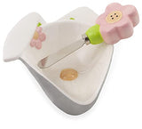 Boston International - 6.25" Bowl & Spreader - Bunny Gnomes