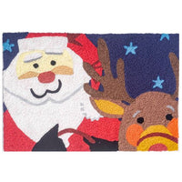 Jellybean - Indoor/Outdoor Rug - Santa & Rudolph