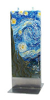 Flatyz - Twin Wick Flat Candle - Van Gogh - The Starry Night