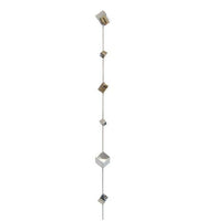 Gold Leaf Designs - Stainless Steel Garden Stake - Swaying Cube