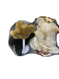 Boyds Bears - 12" Stuffed Bears & Stand - Mr. Groom and Mrs. Bride Everlove