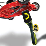 Good Vibrations Grass Hawk Ultimate Mower Cleaning Tool - Lawn Mower Dual Blade Deck Scraper - Clean All Contours of The Deck Flat or Curved