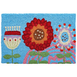 Jellybean - 30x20 Indoor/Outdoor Accent Rug - Kaleidoscope Floral