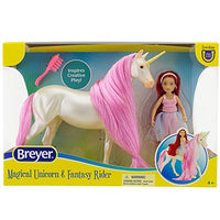 Breyer Horses - Sky & Meadow - Unicorn & Fantasy Rider Set