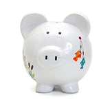 Child To Cherish - Large Piggy Bank - Gone Fishing