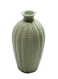 Two's Company - Artisan Carved Vases - Green 7"