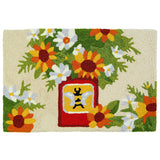 Jellybean - 30x20 Indoor/Outdoor Accent Rug - Honey Bee Tin Can