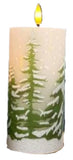 Gift Essential - 3 Piece LED Candle Set - Pine Trees