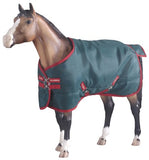 Breyer - Traditional Horse Rambo Blanket - Green & Red