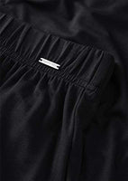 Pretty You London - Bamboo Pajama Set - Black - Size 10