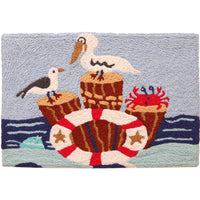 Jellybean - 20x30 Indoor/Outdoor Accent Rug - Sea Patrol