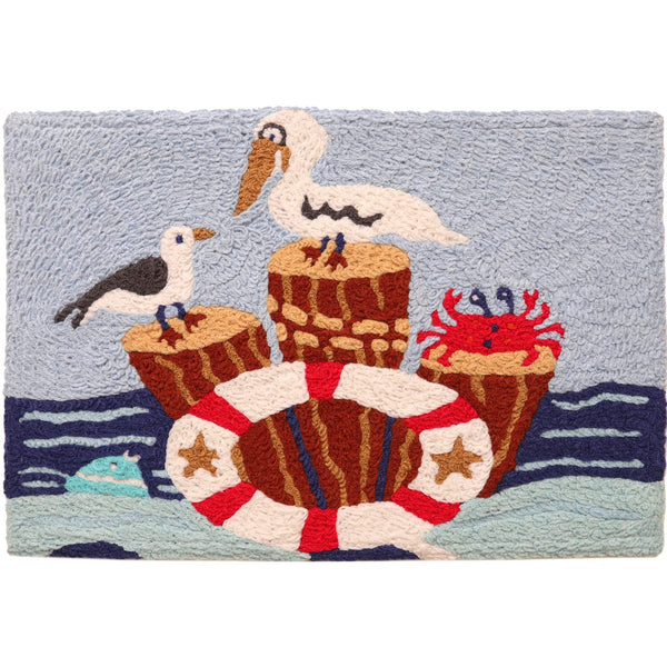 Jellybean - 20x30 Indoor/Outdoor Accent Rug - Sea Patrol