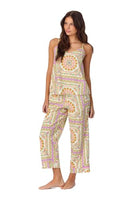 BedHead - Cami Cropped Pajama Set - California Dreaming - Large