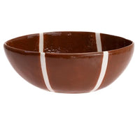 Boston International - Ceramic Nesting Serving Bowl 2 Size Set - Football Fever