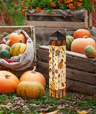 Studio M - 20" Art Pole - Plaid Leaves