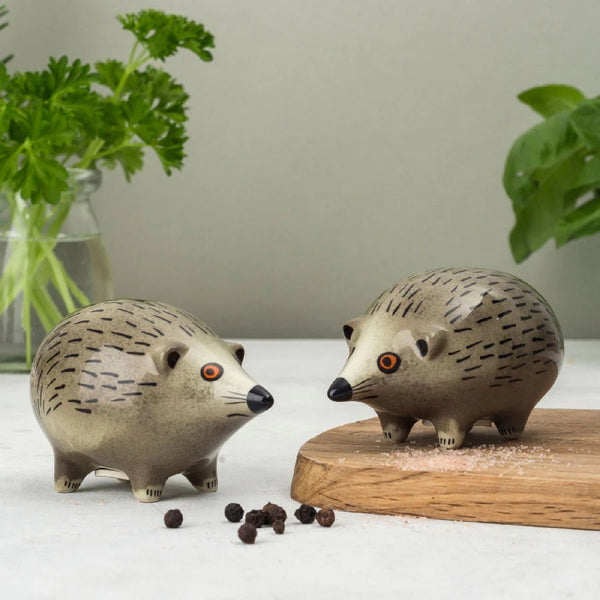 Hannah Turner - Salt & Pepper Shaker Set - Hedgehog