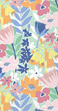 Boston International - Paper Guest Towel 16 Count - Flower Collage Light Green
