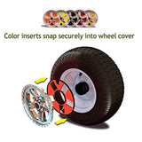 Good Vibrations - Wheelies - 8" Tractor Wheel Cover Set - Black
