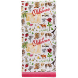 Boston International - 28x18 Tea Towel Set of 2 - State Collection - Oklahoma