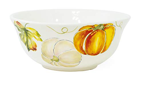 Boston International - Ceramic Serving Bowl - Pumpkin Harvest