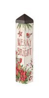 Studio M - 20" Art Pole - Farmhouse Birds