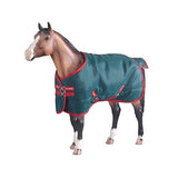 Breyer - Traditional Horse Rambo Blanket - Green & Red