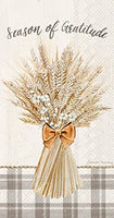 Boston International - Paper Guest Towel 16 Count - Harvest Wheat