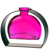 Couronne - Fiji Glass Vase with Arched Stand - Pink