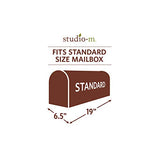 MailWraps - Mailbox Cover - Chickadee Wreath