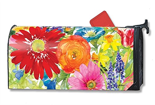 MailWraps - Oversized Mailbox Cover - Splash Of Color Large