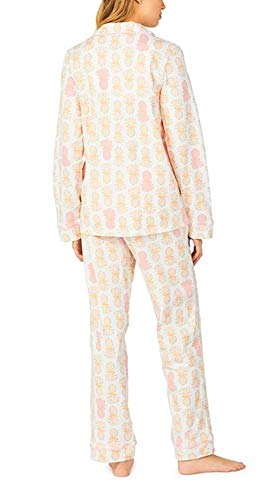 BedHead - Classic Long Sleeve Pajama Set - Golden Pineapple - Medium