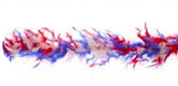 Zucker Feather - Chandelle Feather Boa - 72" - Red White & Blue