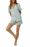 BedHead - Short Sleeve Shorty PJ Set - Barnyard Retreat - Medium (8-10)