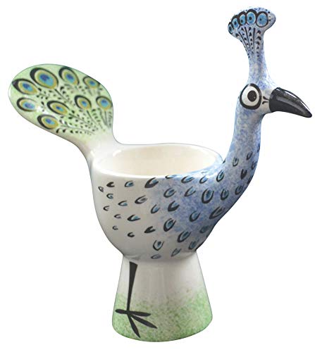 Hannah Turner - Egg Cup - Peacock