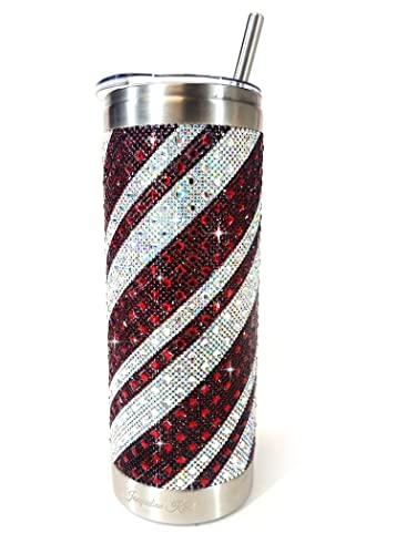 Jacqueline Kent - Royal Ice Tumbler - Candy Cane