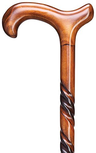 Harvy's Mens Derby Cherry Triple Twist Wood 36"
