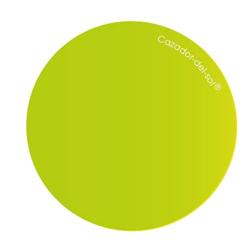 Cazador-del-sol - 4" Luminous James Coaster - Green