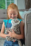 Wild Republic Snow Leopard Cub, Cuddlekins, Stuffed Animal, 12 inches, Gift for Kids, Plush Toy, Fill is Spun Recycled Water Bottles
