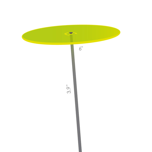 Cazador-del-sol - 6" Suncatcher - Set of 3 - Medio - Green