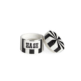 Jonathan Adler - Canister - Hash - Black & White