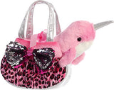 Aurora - Rainbow Fancy Pals - Pet Carrier - Narwhal - 7"