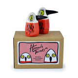 Hannah Turner - Salt & Pepper Shaker Set - Red Bird