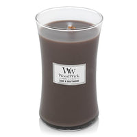 WoodWick - Large Crackling 21 Oz. Candle - Sand/Driftwood