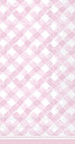 Boston International - Paper Guest Towel 16 Count - Gingham Pale Pink