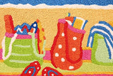 Jellybean - 30x20 Indoor/Outdoor Accent Rug - Beach Gear