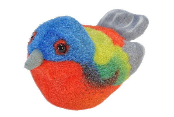 Wild Republic - Audubon II - Painted Bunting - 5"