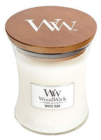 WoodWick - Medium Crackling 9 Oz. Candle - White Teak