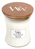 WoodWick - Medium Crackling 9 Oz. Candle - White Teak